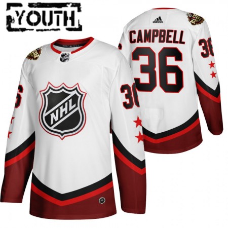 Camisola Toronto Maple Leafs Jack Campbell 36 2022 NHL All-Star Branco Authentic - Criança
